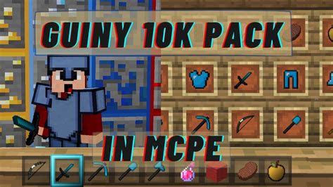 Guinys 10k Texture Pack In Mcpe Pvp Pack Ported By Betwist Fps