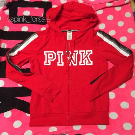 Pink Victorias Secret Vs Pink Perfect Full Zip Hoodie From Vspink