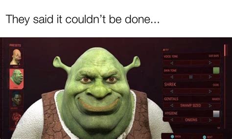 Cursed Shrek Shrek
