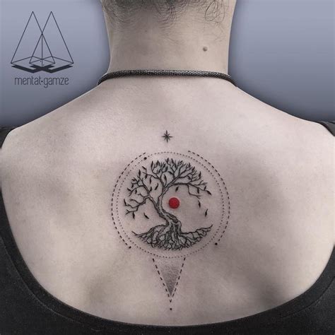 Artist Celebrates Change With Eye Catching Red Dot Tattoo