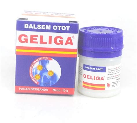 Geliga Muscular Balm Repeated Heat 10 Gram Pack Of 4