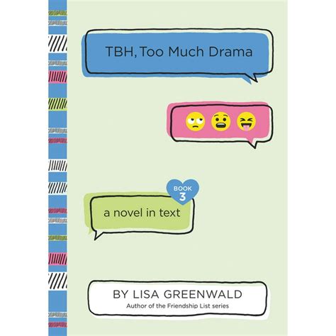 tbh 3 tbh too much drama hardcover
