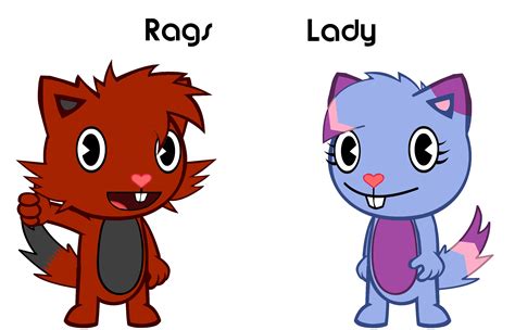 Happy Tree Friends Fanon Rags Y Lady By Franciscogl278 On Deviantart