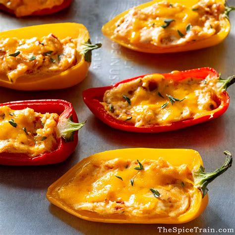 Cream Cheese Stuffed Sweet Peppers With Bacon Recipe Stuffed