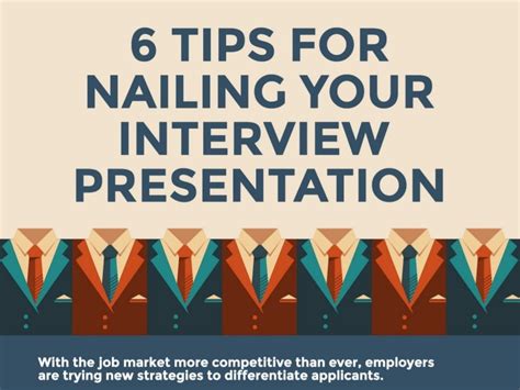 6 Tips For Nailing Your Interview Presentation