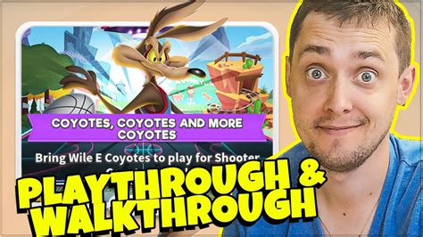 Coyotes Coyotes And Coyotes Playthrough Walkthrough Looney Tunes World Of Mayhem YouTube