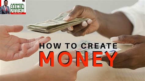 How To Create Money 2 Minutes Growth Pitch Youtube