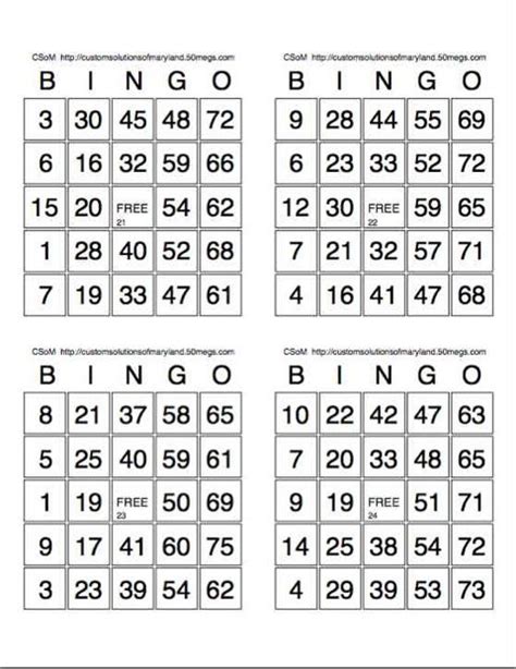 Bingo Call Sheet Template Mzaerherbal