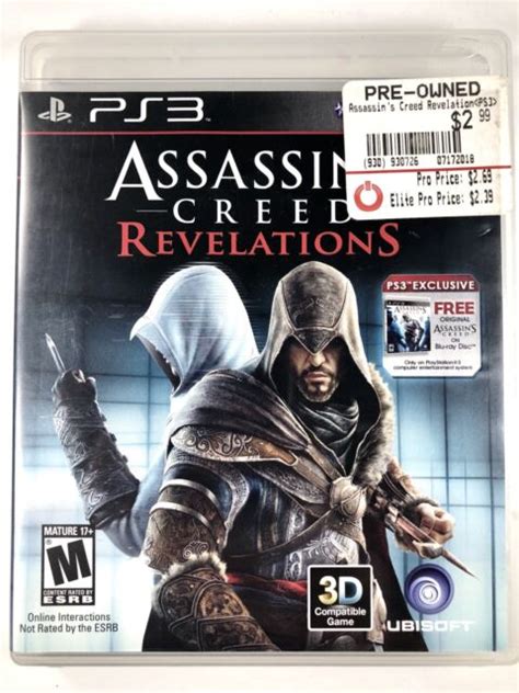 FREE SHIPPING Assassin S Creed Revelations Sony PlayStation 3 PS3