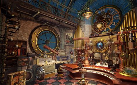 Giovanis Concept Art And Illustration January 2011 Steampunk Interior