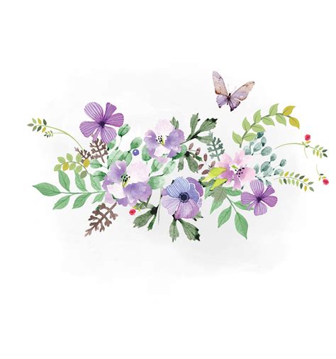 Watercolor Svg Flowers 106 Best Free Svg File