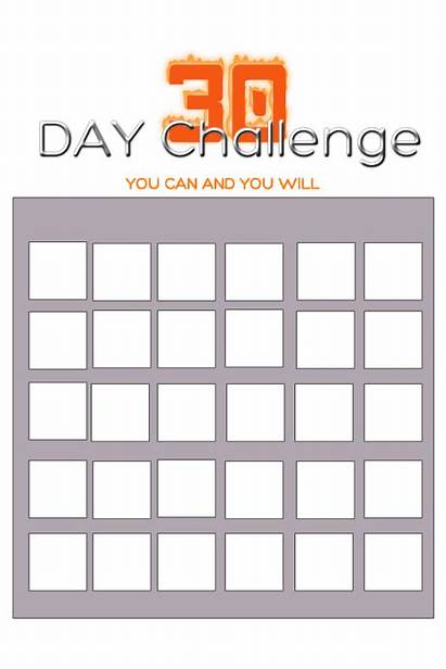 Challenge Template Fitness Poster