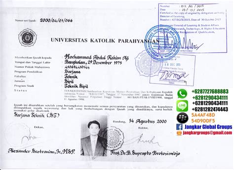 Contoh Ijazah Legalisir Imagesee