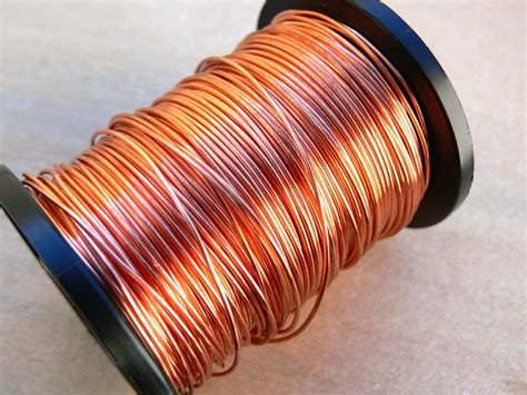 08mm Round Copper Wire 20g Copper Wire Bare Copper Wire Etsy