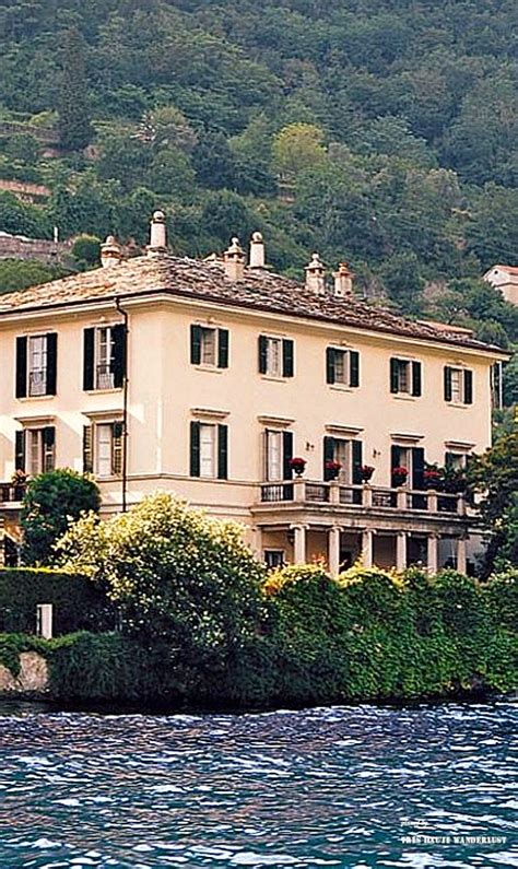 Villa Oleandra Lake Como Belongs To George Clooney Lake Como