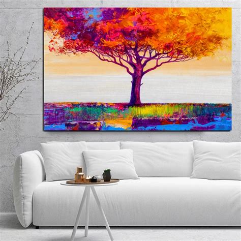 Reliabli Art Oil Picture Wall Art Canvas Paintings Colorful Abstract