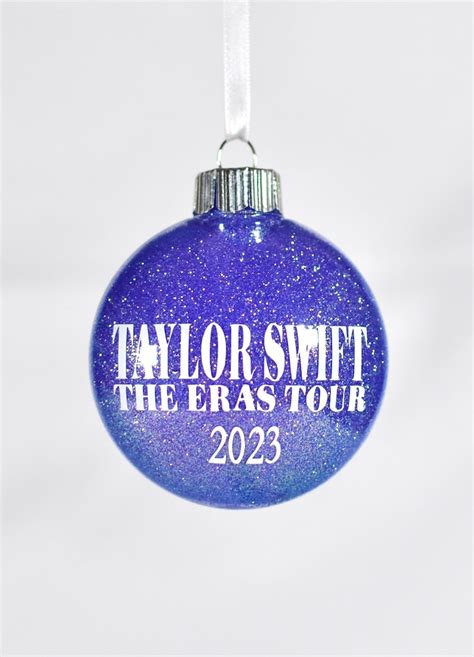 Taylor Swift The Eras Tour 2023 Collectable Ornament Etsy Singapore