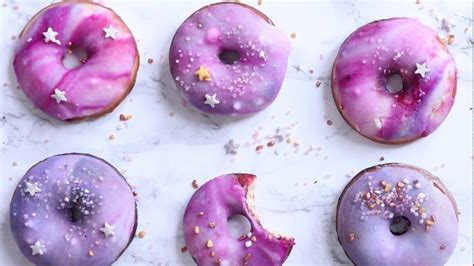Galaxy Donuts Recipe Tefal Snack Collection Donut Recipes Donut