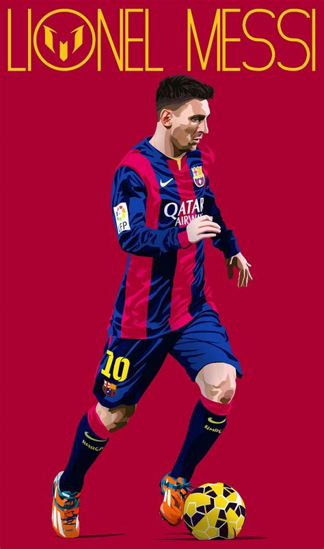 Lionel Messi Poster By Atherside On Deviantart