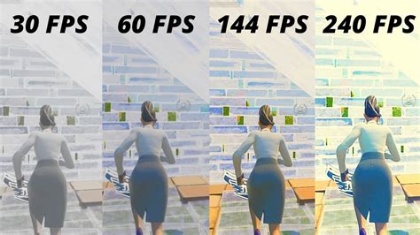 Fortnite 30fps Vs 60fps Vs 144fps Vs 160fps😱😱 Youtube