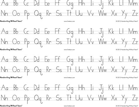 Cursive Alphabet Wall Strip Download Printable Cursive Alphabet Free