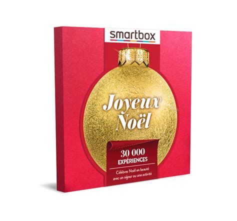 Smartbox Coffret Cadeau Joyeux Noël 30000 Expériences à Découvrir