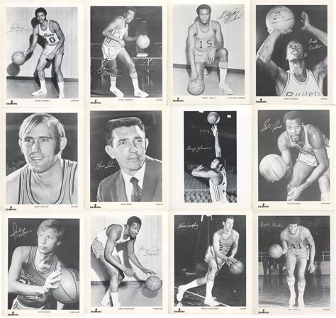 Lot Detail Baltimore Bullets Team Issued Photo Set Of NBA Unseld Gus Johnson