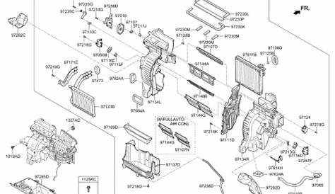 Heater System-Heater & Blower - 2016 Kia Sorento