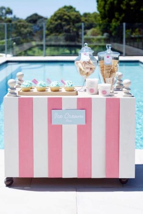 Tempting And Original Ice Cream Bar Ideas For A Wedding Reception