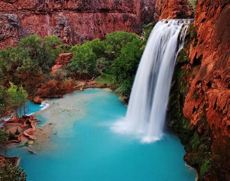 Havasu Falls Grand Canyon Arizona Usa