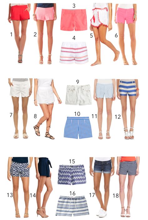 18 Pairs Of Shorts To Get You Through Summer Design Darling