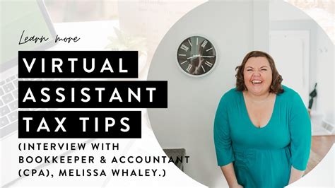 Tax Tips For Virtual Assistants Youtube