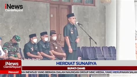 Video Bupati Ciamis Herdiat Sunarya Lantik Jabatan Fungsional Dan Kepala Sekolah