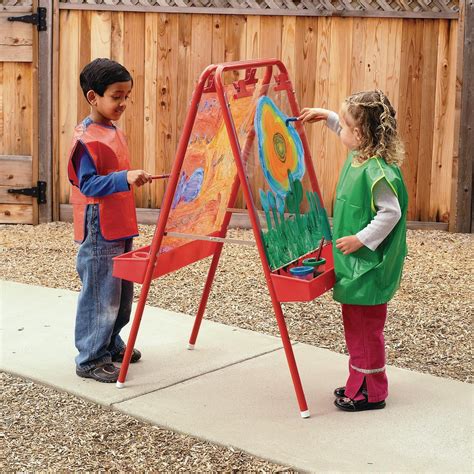 Colorations 2 Way Indooroutdoor Adjustable Acrylic Panel Easel For