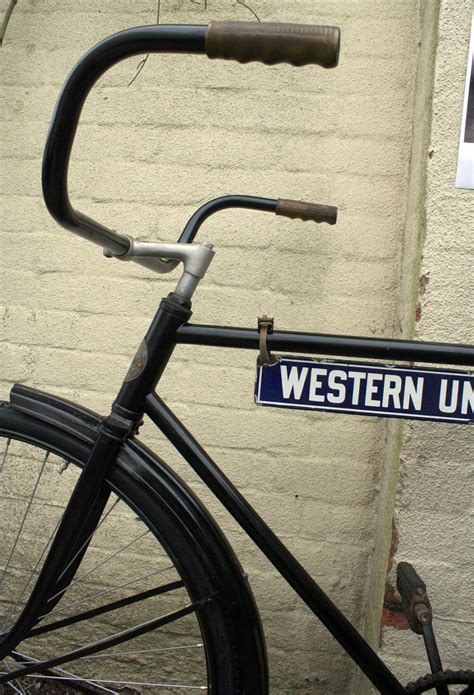 1918 Western Union Messenger Delivery Bicycle The Online Bicycle Museum