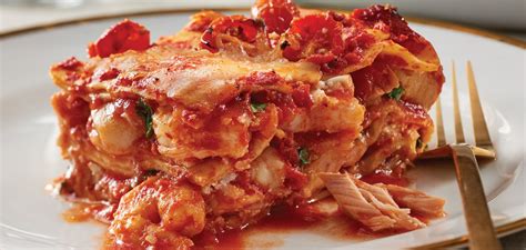 Roasted Red Pepper And Tomato Seafood Lasagna Sobeys Inc