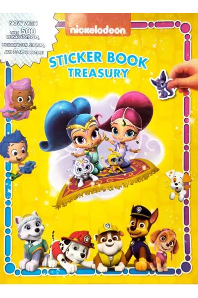 Nickelodeon Sticker Book Treasury Bargain Book Hut Online