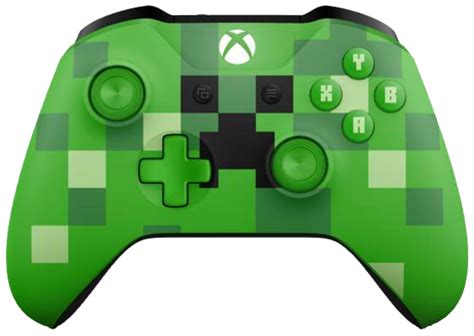 Xbox One Special Edition Controller Minecraft Creeper
