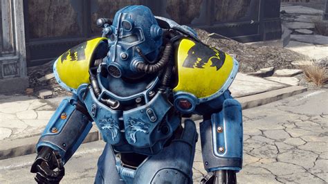 Space Wolf Power Armor Paint Fallout 4 Fo4 Mods