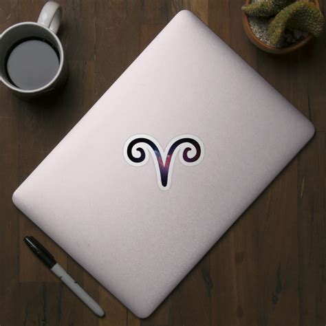 Pink Aries Zodiac Sign Minimalist Aries Symbol Cute Aesthetic Aries