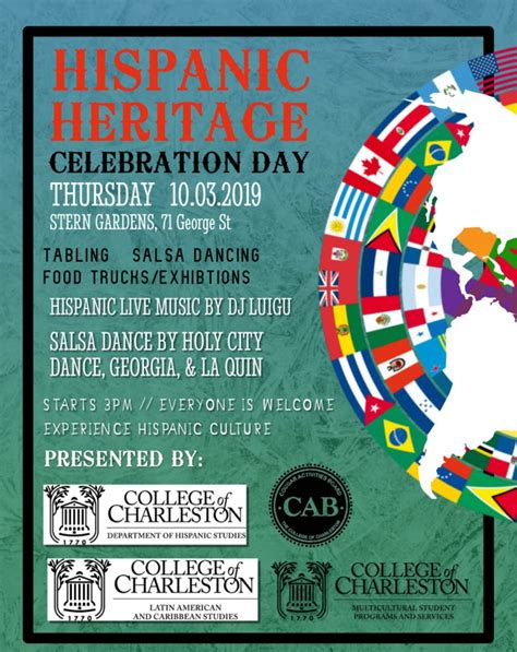 Hispanic Heritage Month Celebration Happening Oct 3