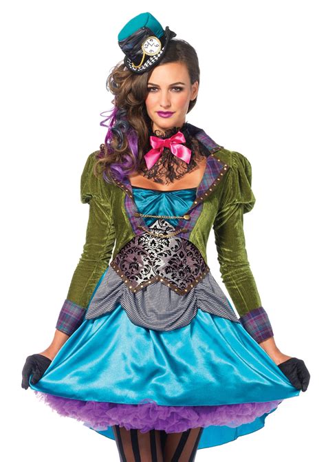 Mad Hatter Deluxe Womens Costume