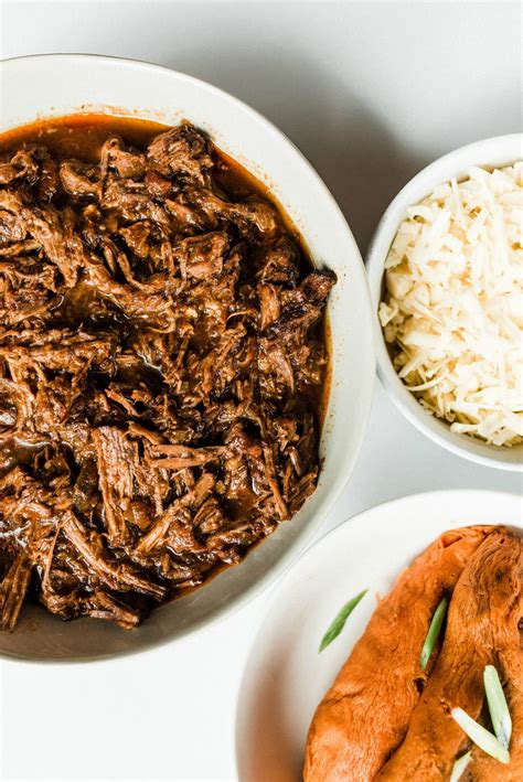 Chuck steak has a very good flavor, but it can be tough and hard to i have found the best way ever to make the steak so tender and tasty that everyone will praise you sometimes mom would make it a little easier on herself and make the pot roast yankee style. 4 Ingredient Instant Pot Chuck Roast in 2020 | Roast ...