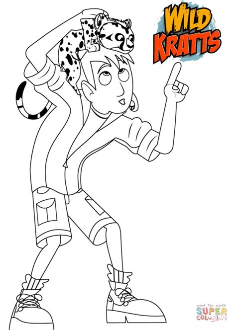Get This Wild Kratts Coloring Pages Free Y Fh