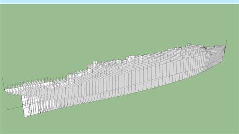Titanic Sections Hull And Superstructure 3d Warehouse