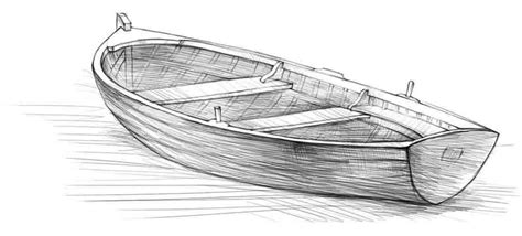 Как нарисовать лодку Рисуем поэтапно лодку с парусом на воде