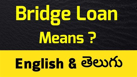 What Is Bridge Loan Bridging Loans Explained Bridge Loan Home