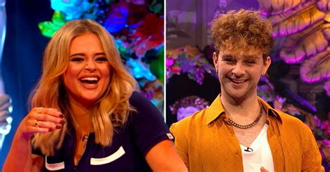 Emily Atack Left Red Faced As Laura Whitmore Catches Her Outrageously Flirting With Tom Grennan