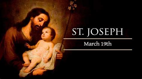 Today March 19 We Celebrate St Joseph