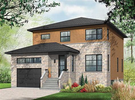 Modern Two Story House Plan Ebhosworks